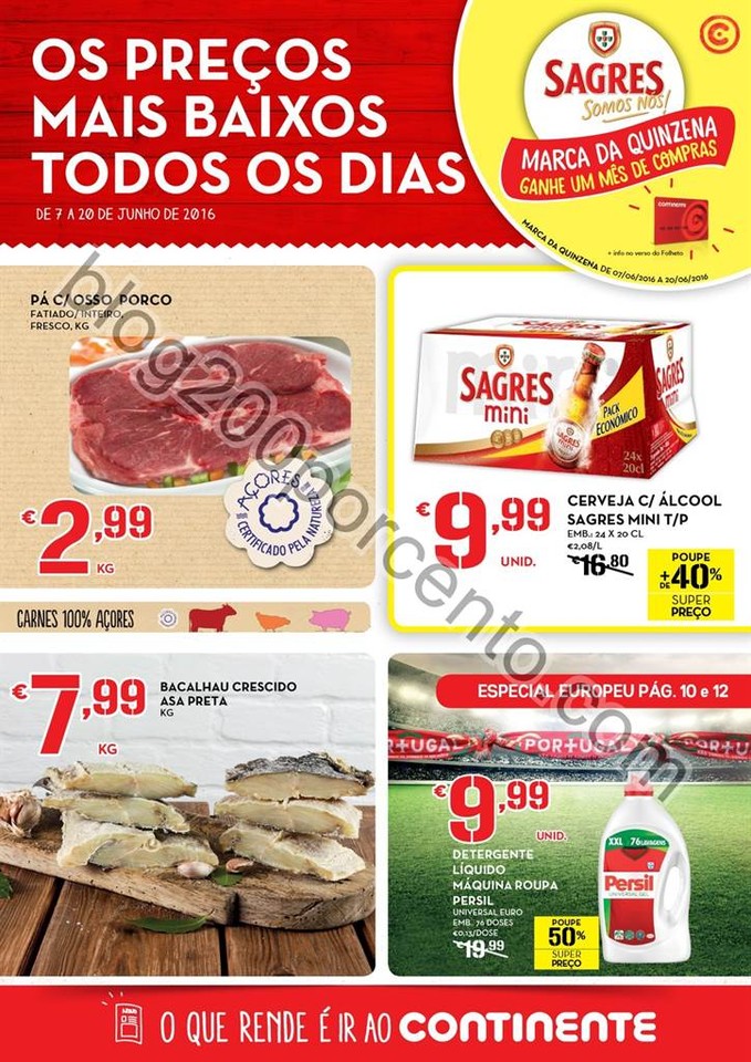 Antevisão Folheto CONTINENTE Açores promoções 