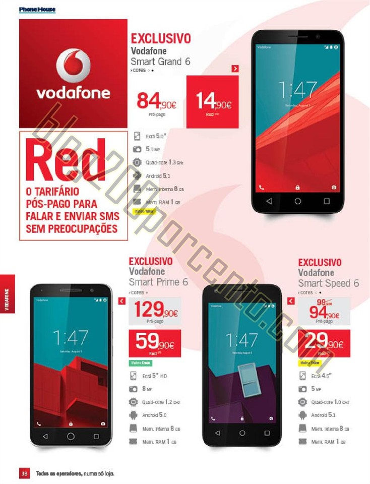 Novo Folheto PHONE HOUSE Natal promoções de 30 n