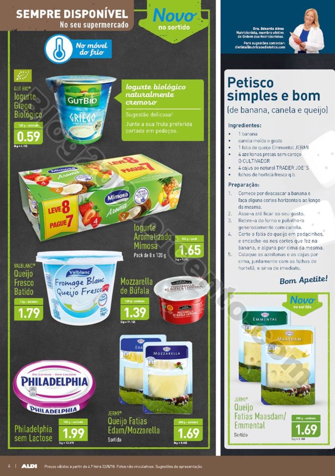 Antevisão Folheto ALDI Promoções a partir de 22