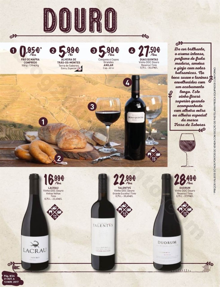 Antevisão Folheto INTERMARCHÉ Vinhos promoções