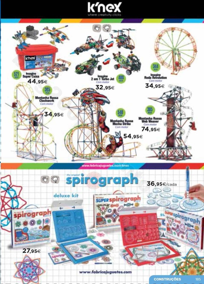 Antevisão Folheto Brinquedos Natal El Corte Ingl