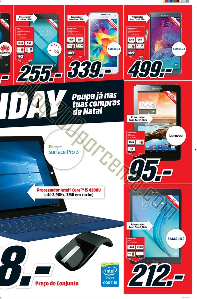 Antevisão Folheto MEDIA MARKT Black Friday de 26 