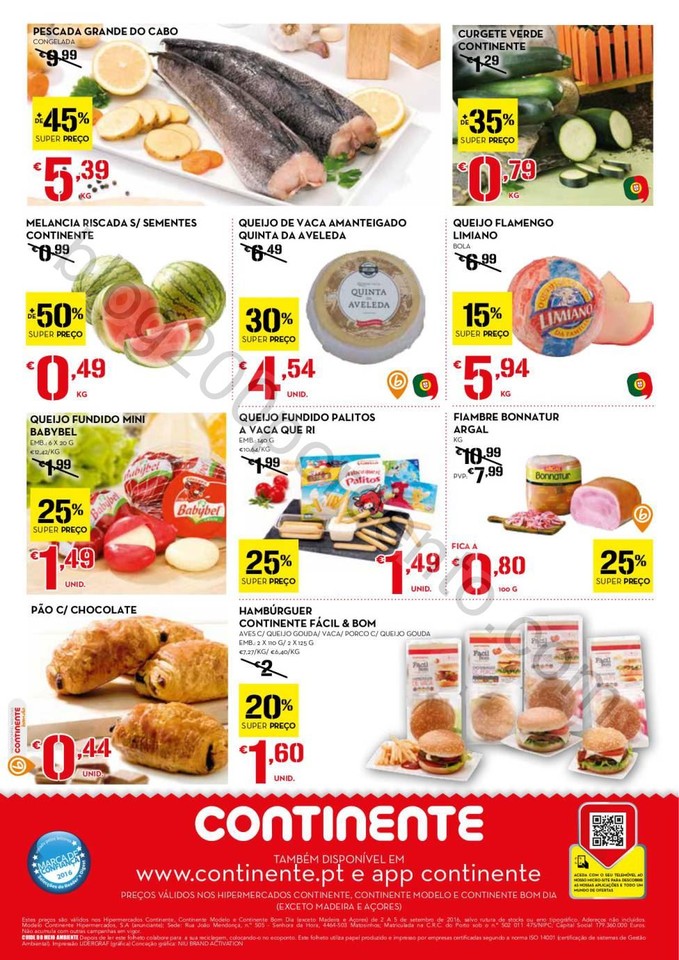 Antevisão Folheto CONTINENTE Fim de semana de 2 a
