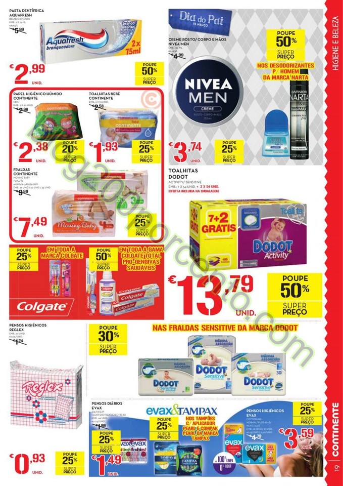 Antevisão Folheto MODELO - CONTINENTE Madeira de 