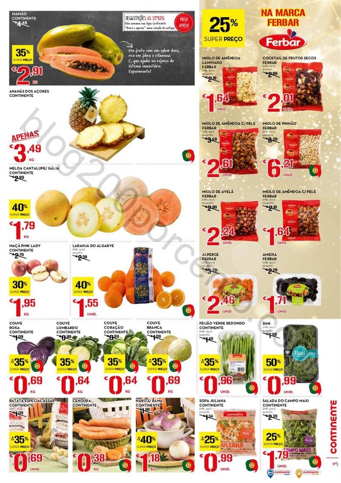 Antevisão Folheto CONTINENTE Promoções de 6 a 1