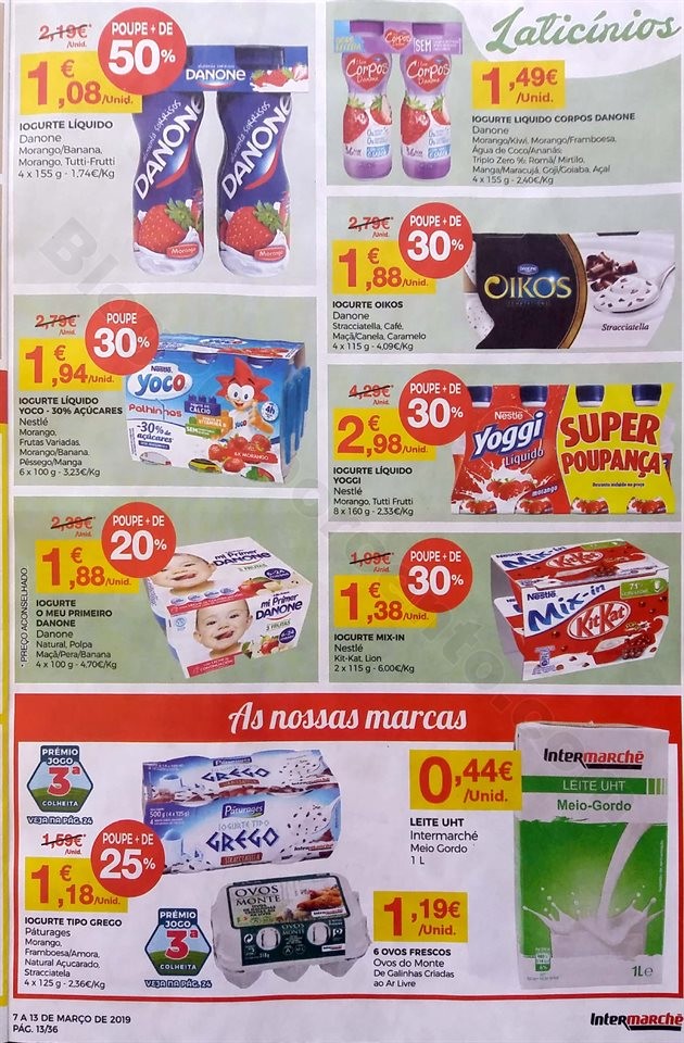 antevisao folheto intermarche promocoes de 7 a 13 