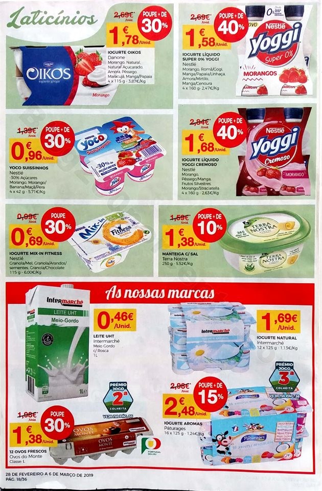 antevisao folheto intermarche 28 fevereiro a 6 mar