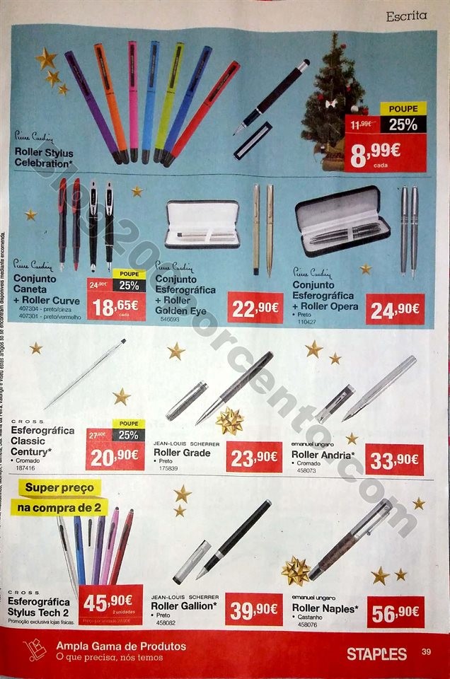 folheto natal staples 27 novembro a 26 dezembro_39