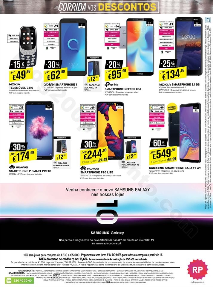 Antevisão Folheto RADIO POPULAR Promoções de 19