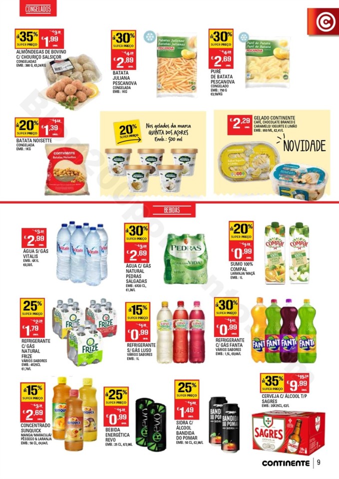 Antevisão Folheto CONTINENTE Açores promoções 