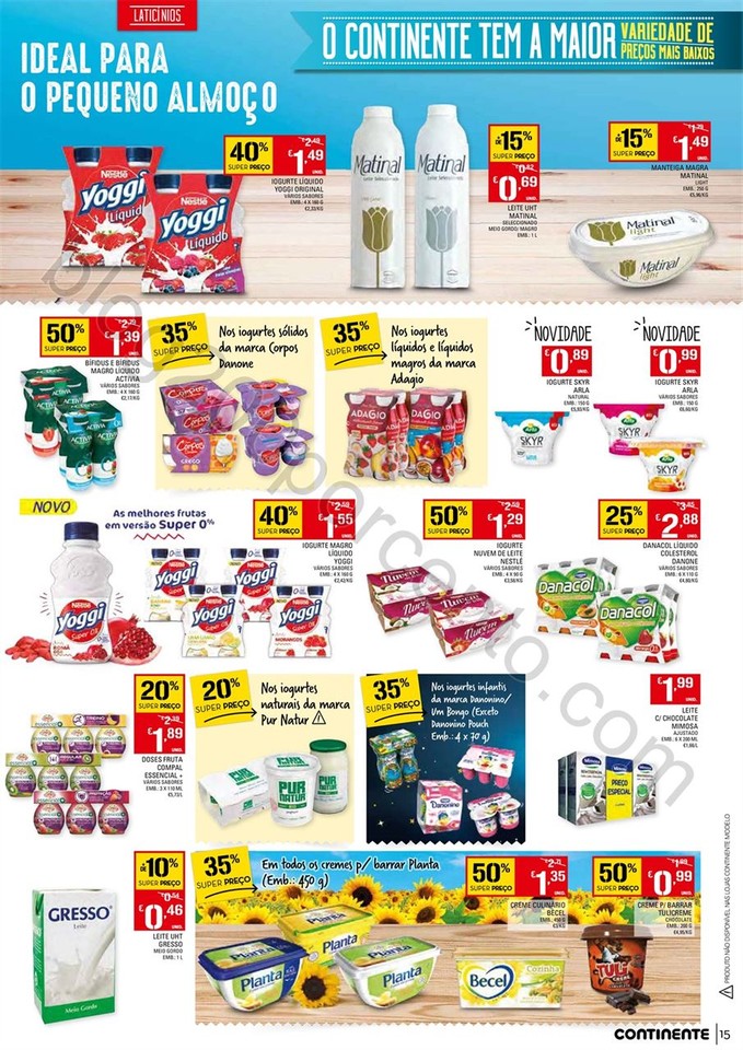 Antevisão Folheto CONTINENTE Promoções de 30 ma