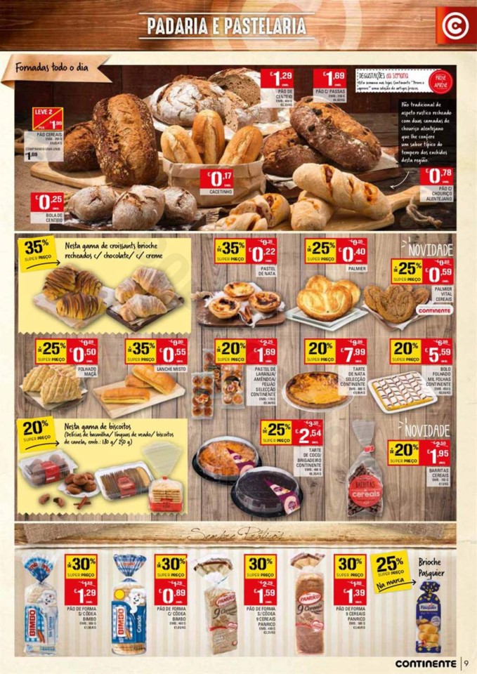 Antevisão Folheto CONTINENTE Promoções de 17 a 