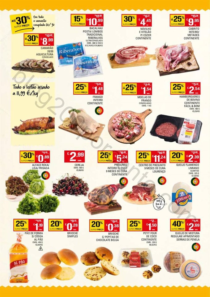 Antevisão Folheto CONTINENTE Fim de semana promo