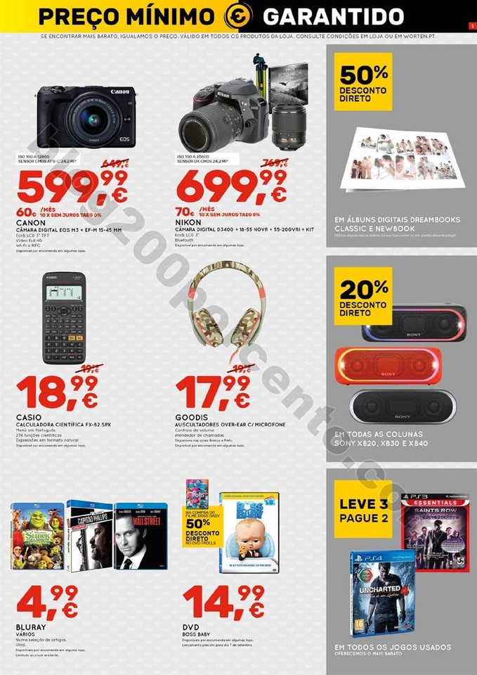 Antevisão Folheto WORTEN promoções de 31 agosto