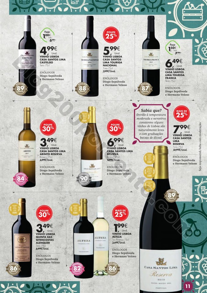 Antevisão Folheto PINGO DOCE Vinhos Promoções d