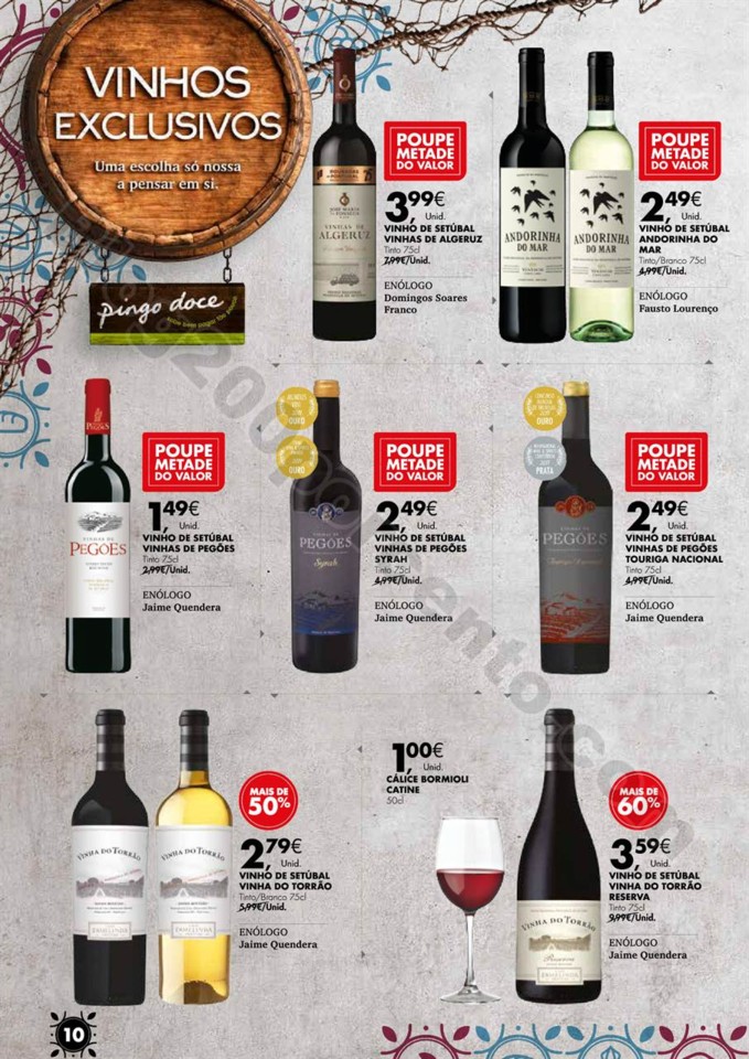 Antevisão Folheto PINGO DOCE Vinhos promoções d