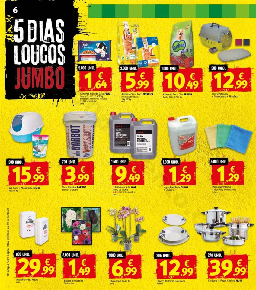 Antevisão Folheto JUMBO 5 dias loucos promoções