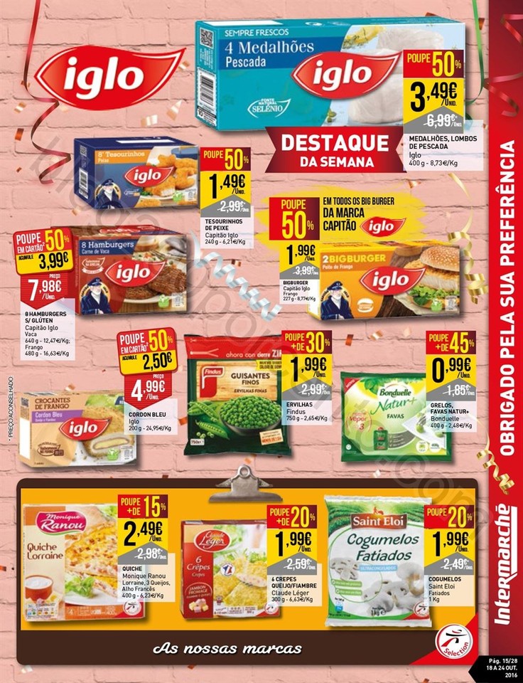 Antevisão folheto INTERMARCHÉ Promoções de 18 