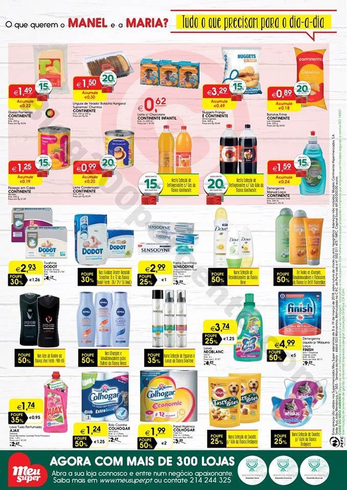 Antevisão Folheto MEU SUPER Promoções de 8 a 19