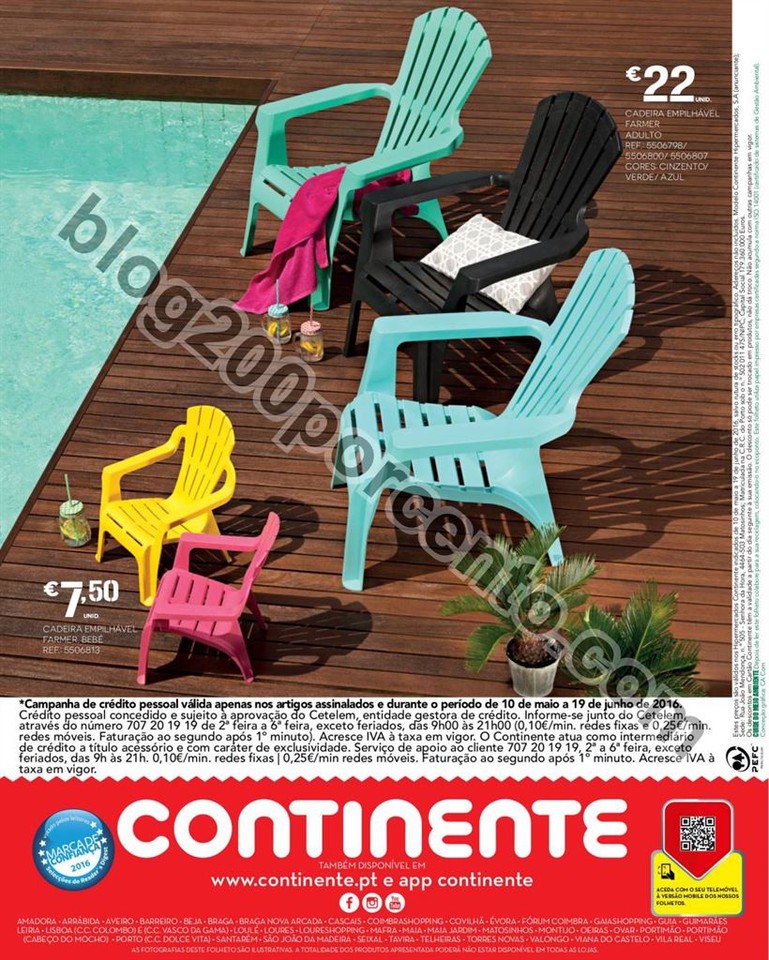 Antevisão Folheto CONTINENTE Ar livre de 10 maio 