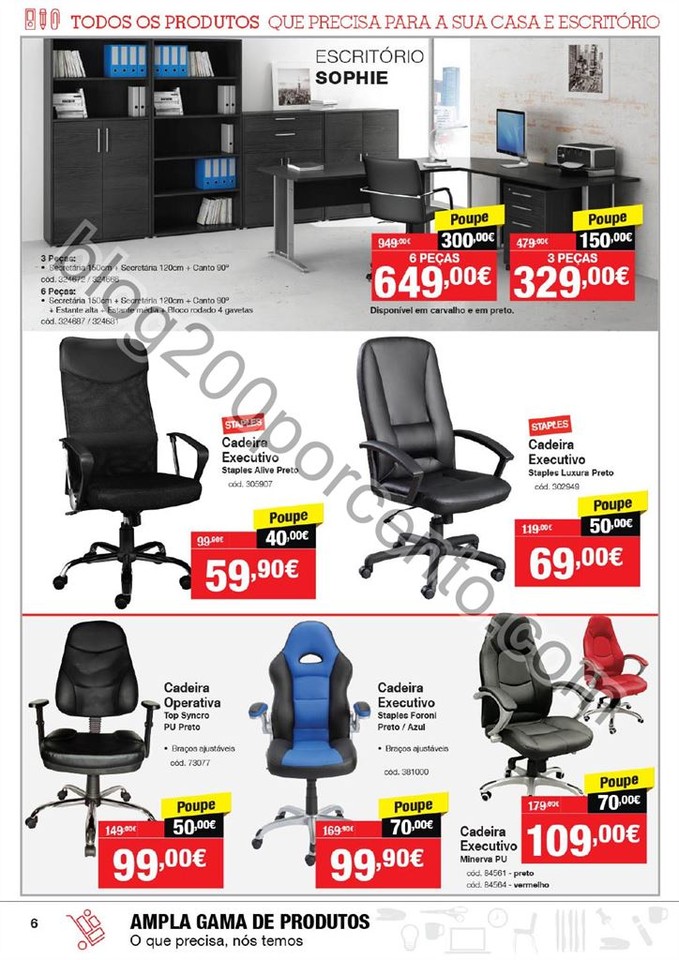 Antevisão Folheto STAPLES promoções de 19 a 31 