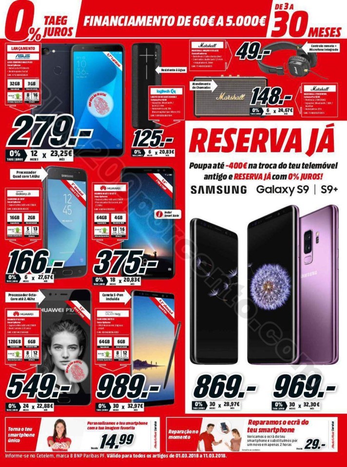 Antevisão Folheto MEDIA MARKT Promoções de 1 a 