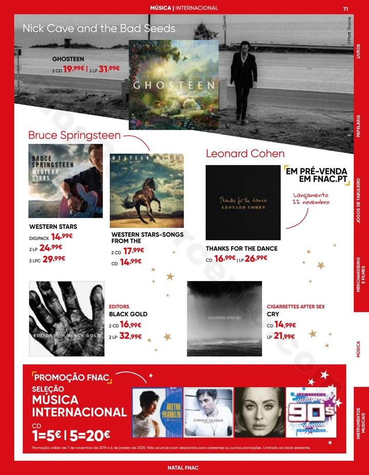 Antevisão Folheto FNAC Natal Promoções até 6 j