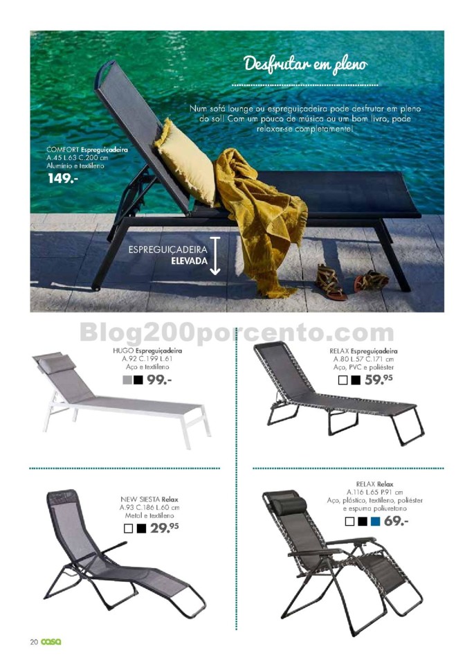 antevisão folheto CASA Jardim Promoções de 30 m