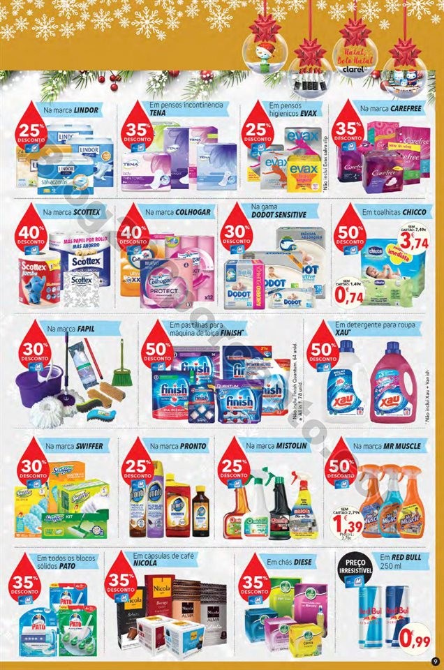 Antevisão Folheto CLAREL Promoções de 22 novemb