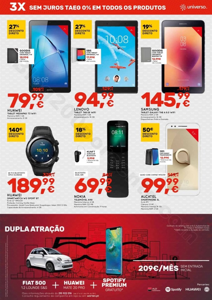 Antevisão Folheto WORTEN Promoções de 11 a 17 a