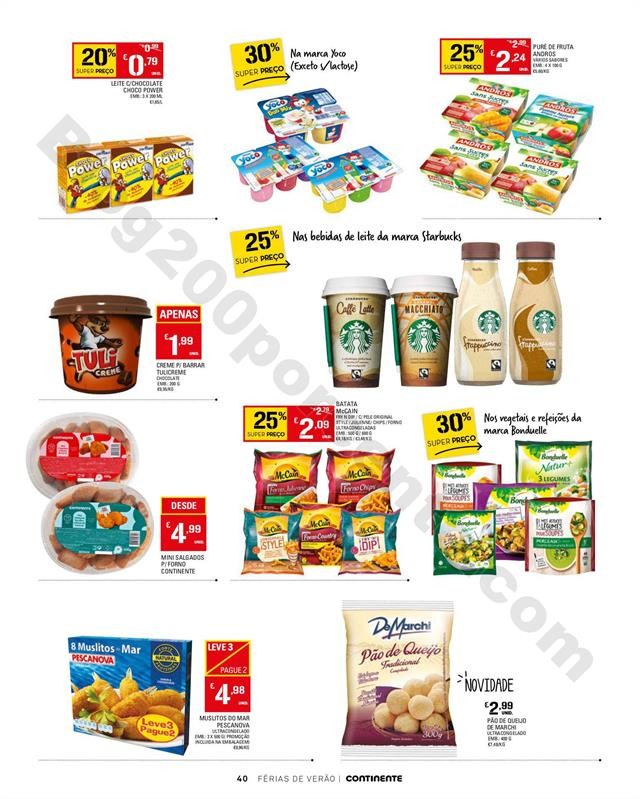 Antevisão Folheto CONTINENTE Verão promoções d