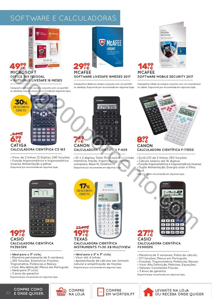 Novo Folheto WORTEN Tecnologia promoções de 6 a 