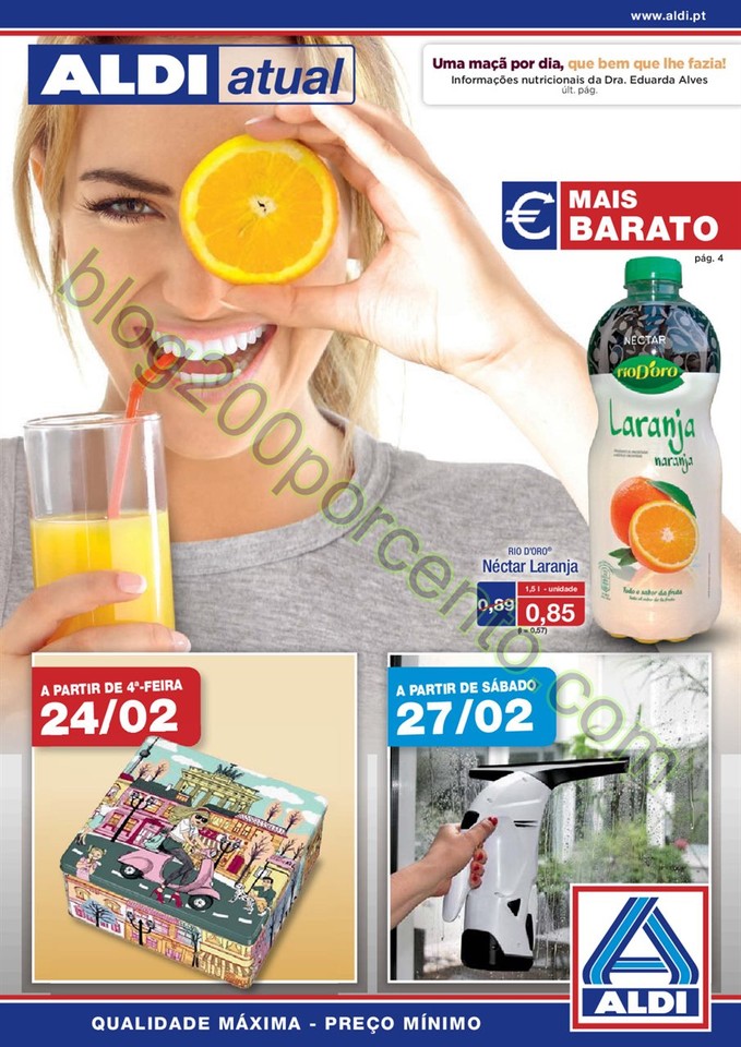 Antevisão Folheto ALDI Promoções a partir de 24