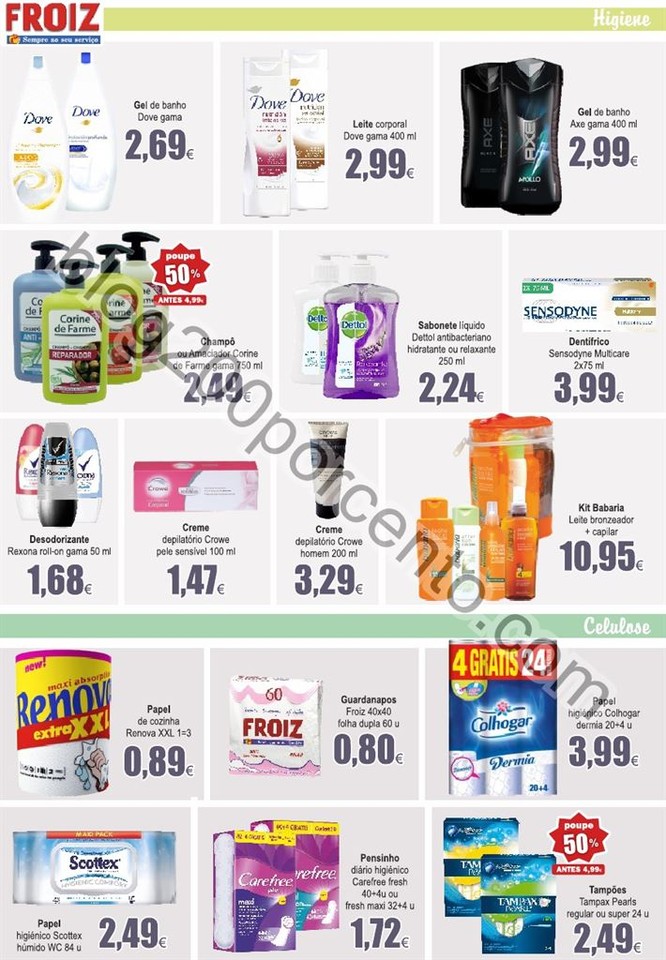Novo Folheto FROIZ Promoções de 1 a 19 agosto p1