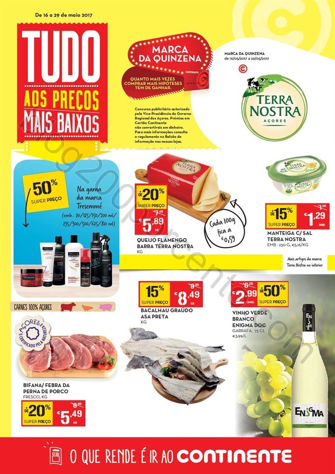 Antevisão Folheto CONTINENTE Açores Promoções 