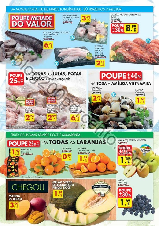 Antevisão Folheto PINGO DOCE Frescos promoções 
