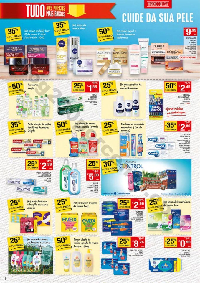 Antevisão Folheto CONTINENTE Promoções de 4 a 1