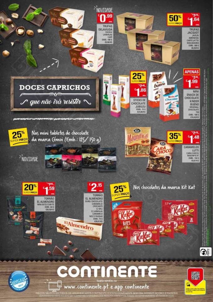 Antevisão Folheto CONTINENTE Bebidas Quentes prom