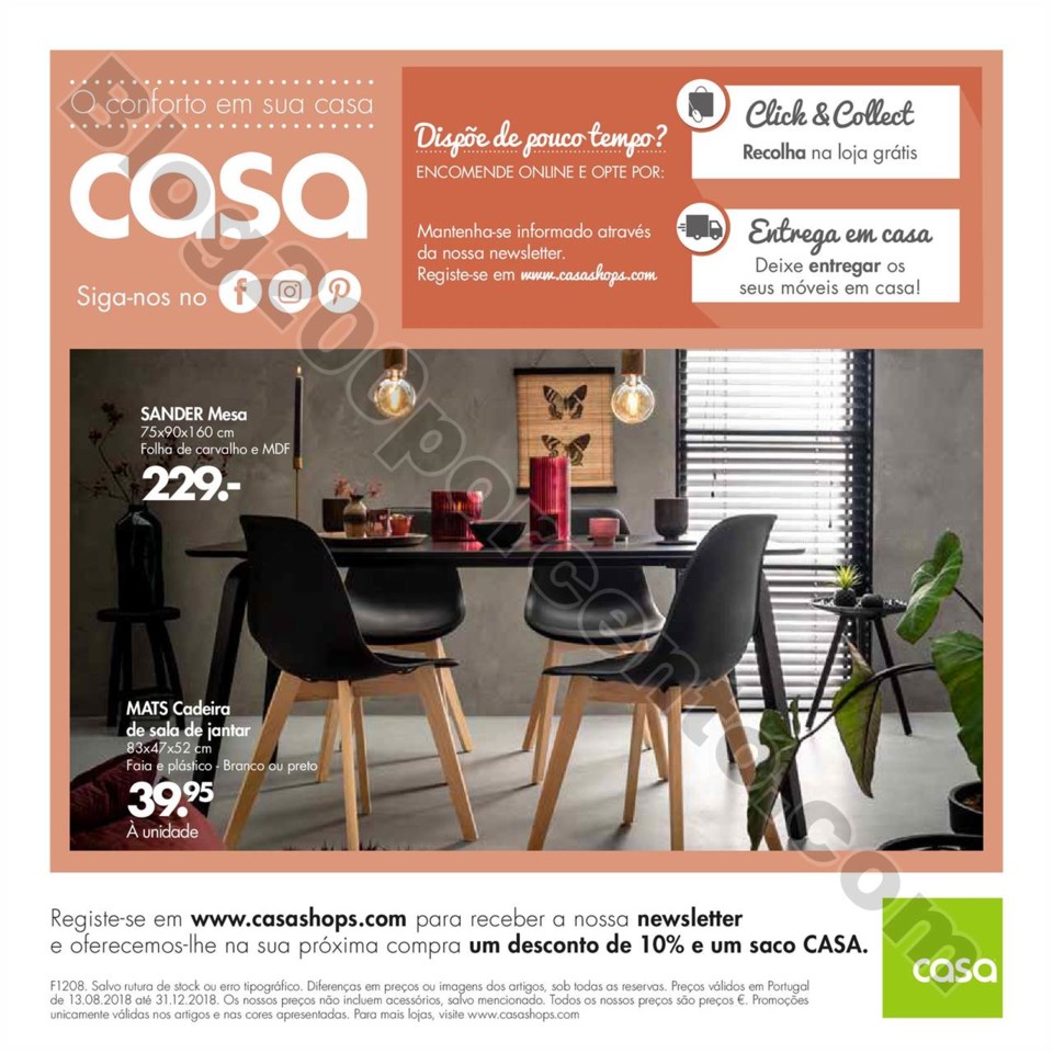 Antevisão Folheto CASA Promoções de 13 agosto a