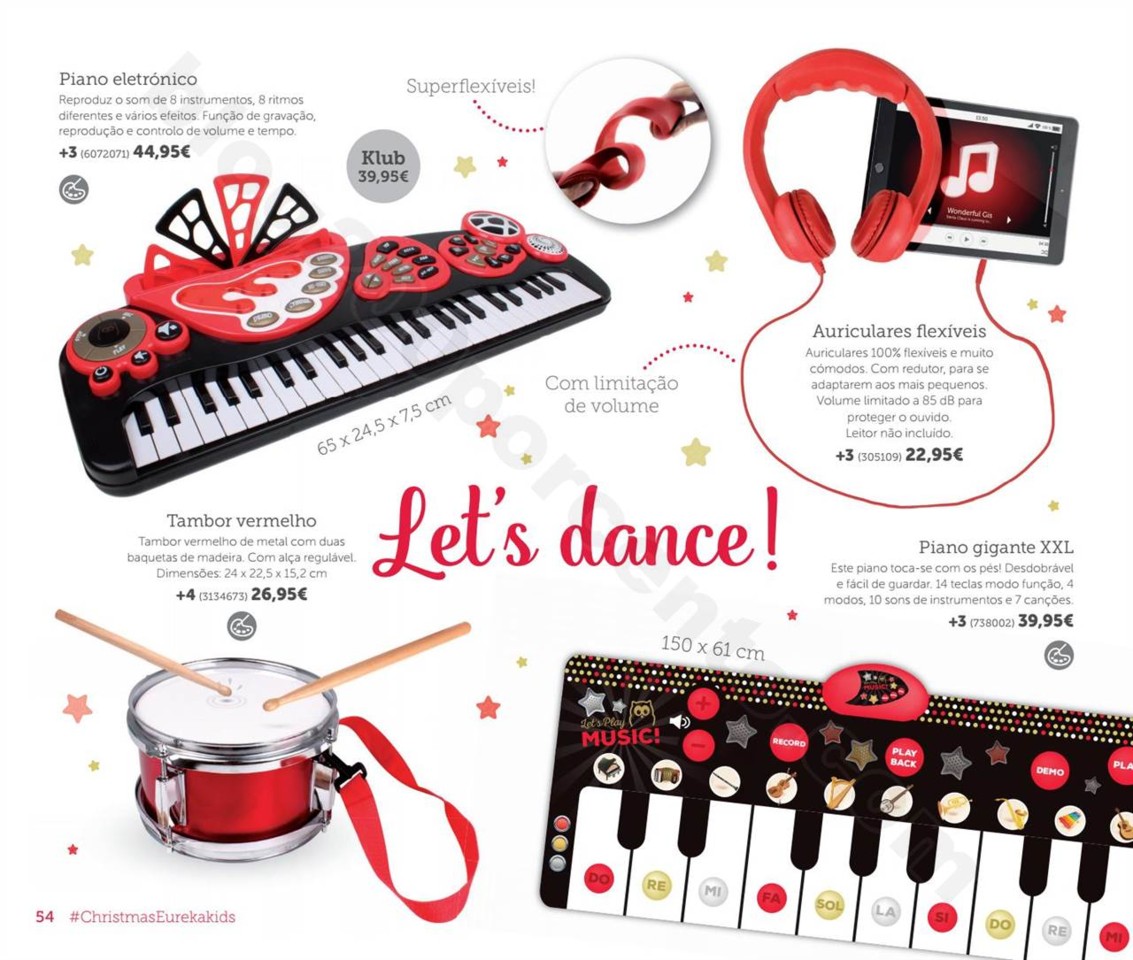 Antevisão Folheto Brinquedos EUREKAKIDS Natal 201