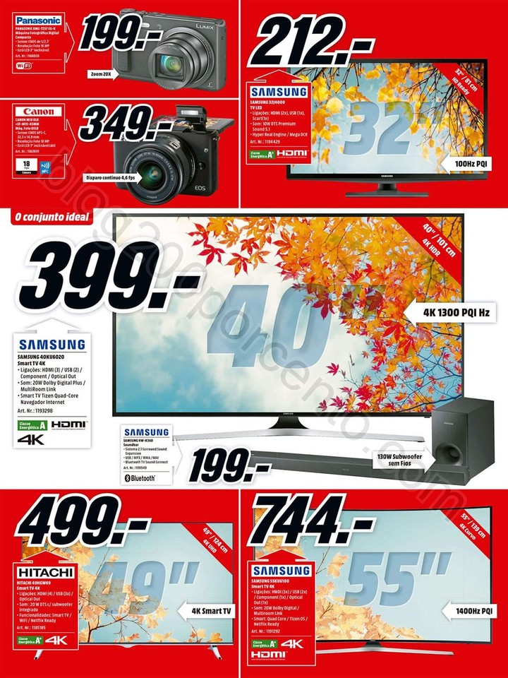 Antevisão Folheto MEDIA MARKT Promoções de 22 