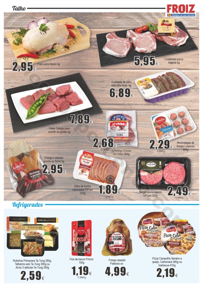 Antevisão Folheto FROIZ Promoções de 24 abril a