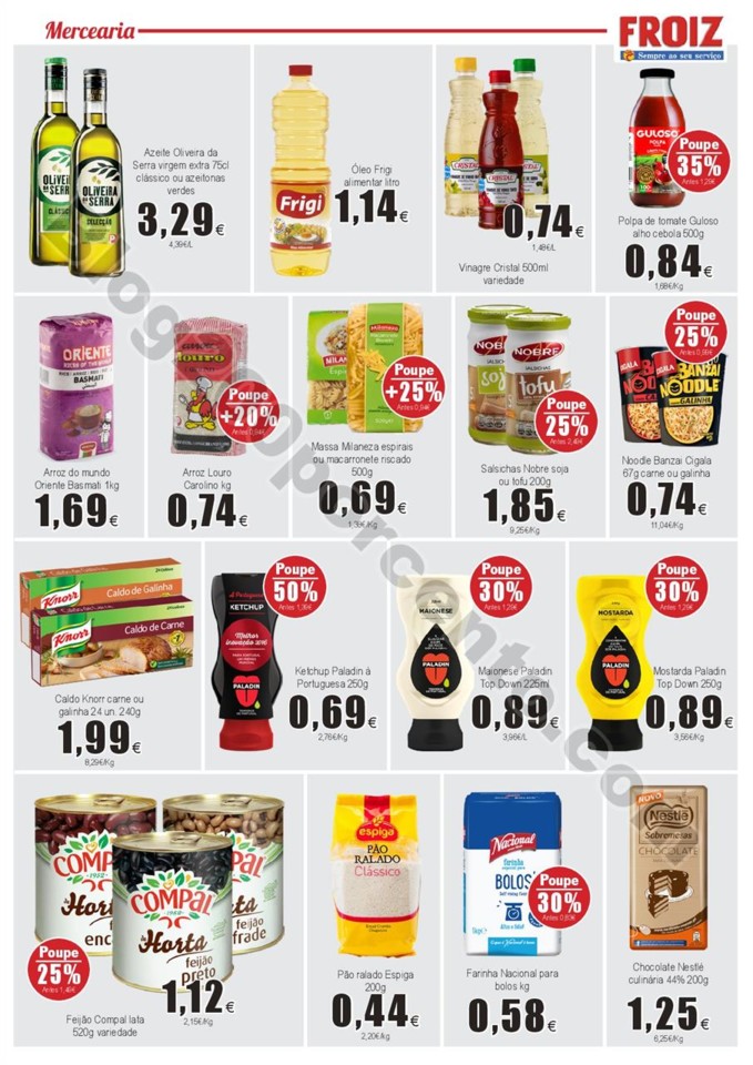 Antevisão Folheto FROIZ Promoções de 11 a 24 ou
