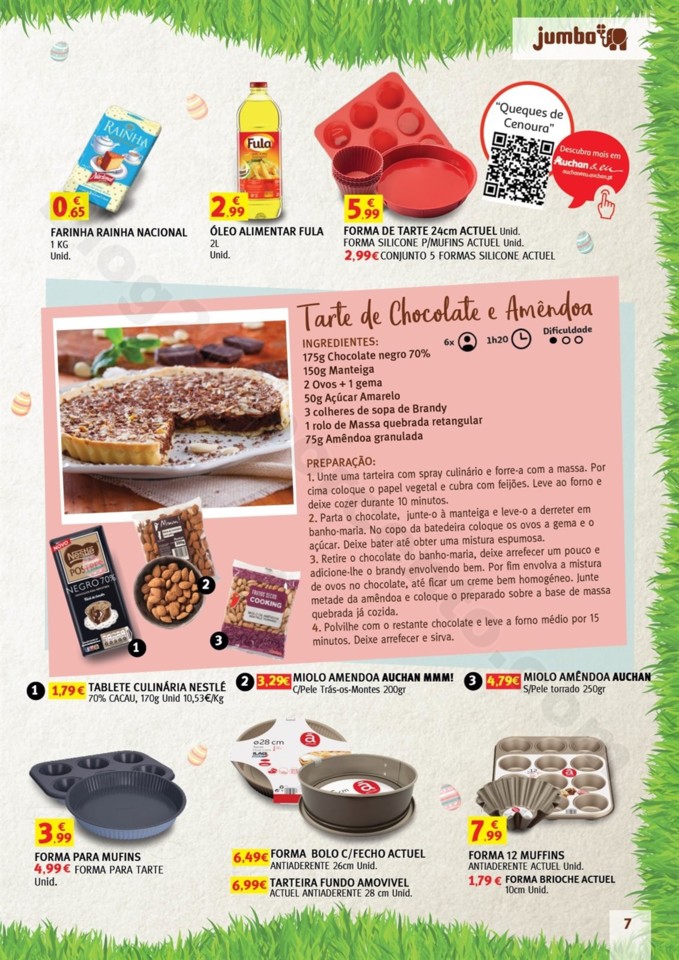 Antevisão Folheto JUMBO Catálogo Páscoa promoç