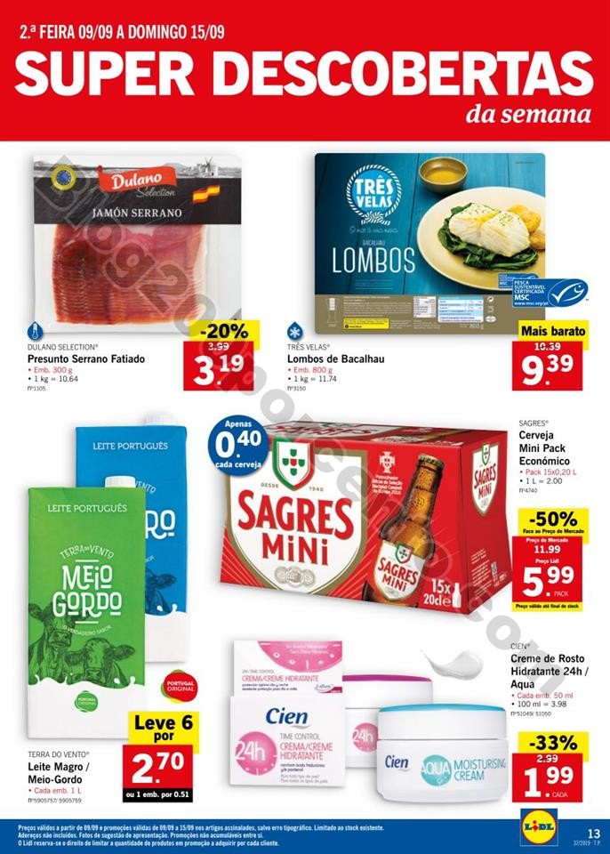 Antevisão Folheto LIDL Promoções a partir de 9 