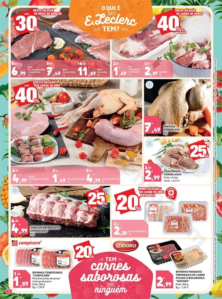 Antevisão Folheto E-LECLERC Promoções de 31 jan