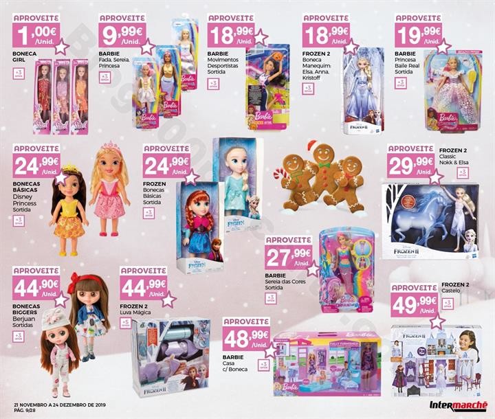 Antevisão Folheto INTERMARCHÉ Brinquedos Natal P