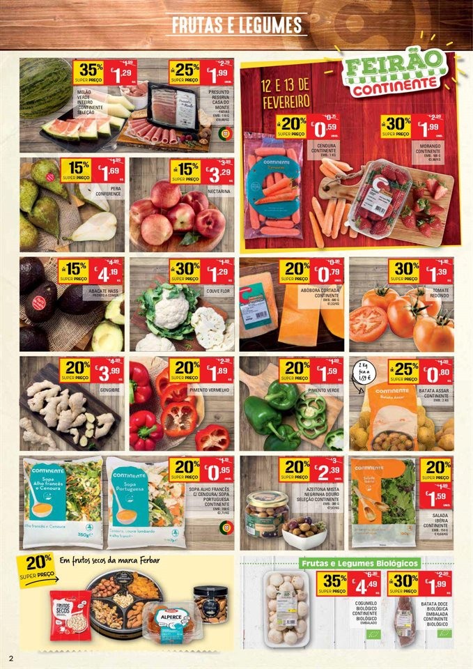 Antevisão Folheto CONTINENTE Promoções de 12 a 