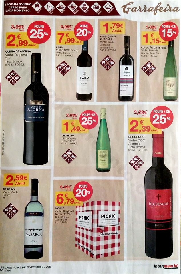 antevisao folheto Intermarche 31 janeiro a 6 fever