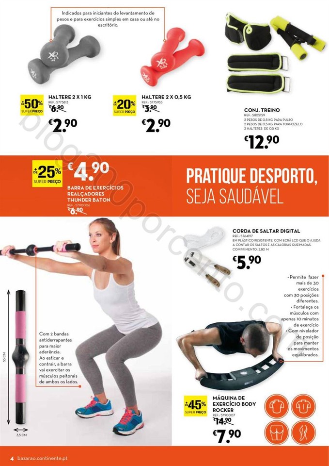 Antevisão Folheto CONTINENTE Bazarão promoções